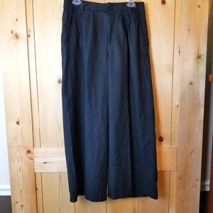 Madewell Harlow Linen Blend High Rise Wide Leg Pants